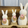 RabbitMould Silicone Moulds : 3 Piece Silicone Rabbit Set (3Pcbun)