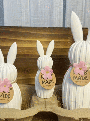 RabbitMould Silicone Moulds : 3 Piece Silicone Rabbit Set (3Pcbun)