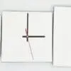 Sublimation Blanks : 3mm Square Super Gloss Sublimation MDF Clocks (20, 25 & 30cm)