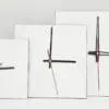 Sublimation Blanks : 3mm Square Super Gloss Sublimation MDF Clocks (20, 25 & 30cm)