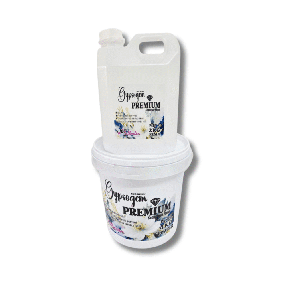 6kgCombo Gypsum Powder : Combo Option 4 - Gypsogem Eco Resin Premium 6kg Combo (4kg Power; 2kg Resin)