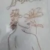 Foling Rose gold 5 3D UV DTF Stickers : FOILING A4 & A3 ROSE GOLD Customised Stickers (Gang Sheet Creator)