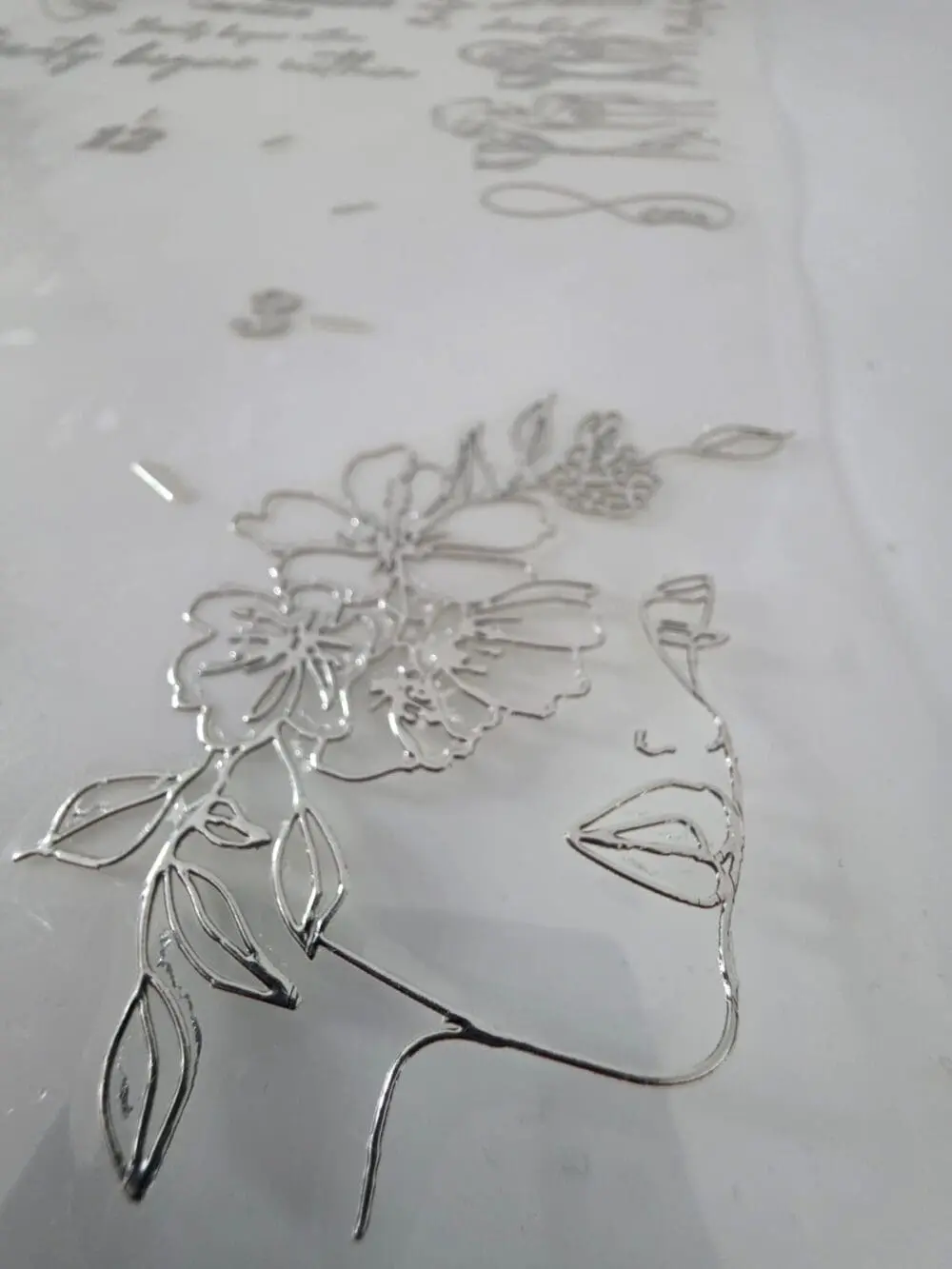3D UV DTF Stickers : FOILING A4 & A3 SILVER Customised Stickers (Gang Sheet Creator)