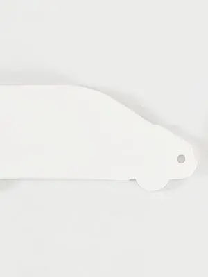 Laser Sublimation Shapes : 2mm Subli-Lux Van + with split keyring