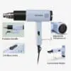 bestsubHeatgun Craft Express : 1600w Foldable Heat Gun for Sublimation
