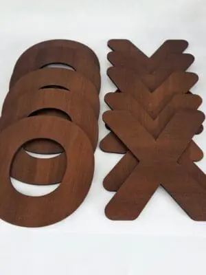 Laser Blanks : Giant X & O Lawn Game of Tic Tac Toe
