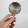 250mlMeasuringCup2 Arts & Crafts : 250ml Stainless Steel Measuring Cup with Wooden Handle
