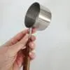 250mlMeasuringCup3 Arts & Crafts : 250ml Stainless Steel Measuring Cup with Wooden Handle