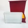 CG6 Sublimation Blanks : 2cm Thick Sublimation Crystal Glass (9 × 13 cm) – Premium Photo Block