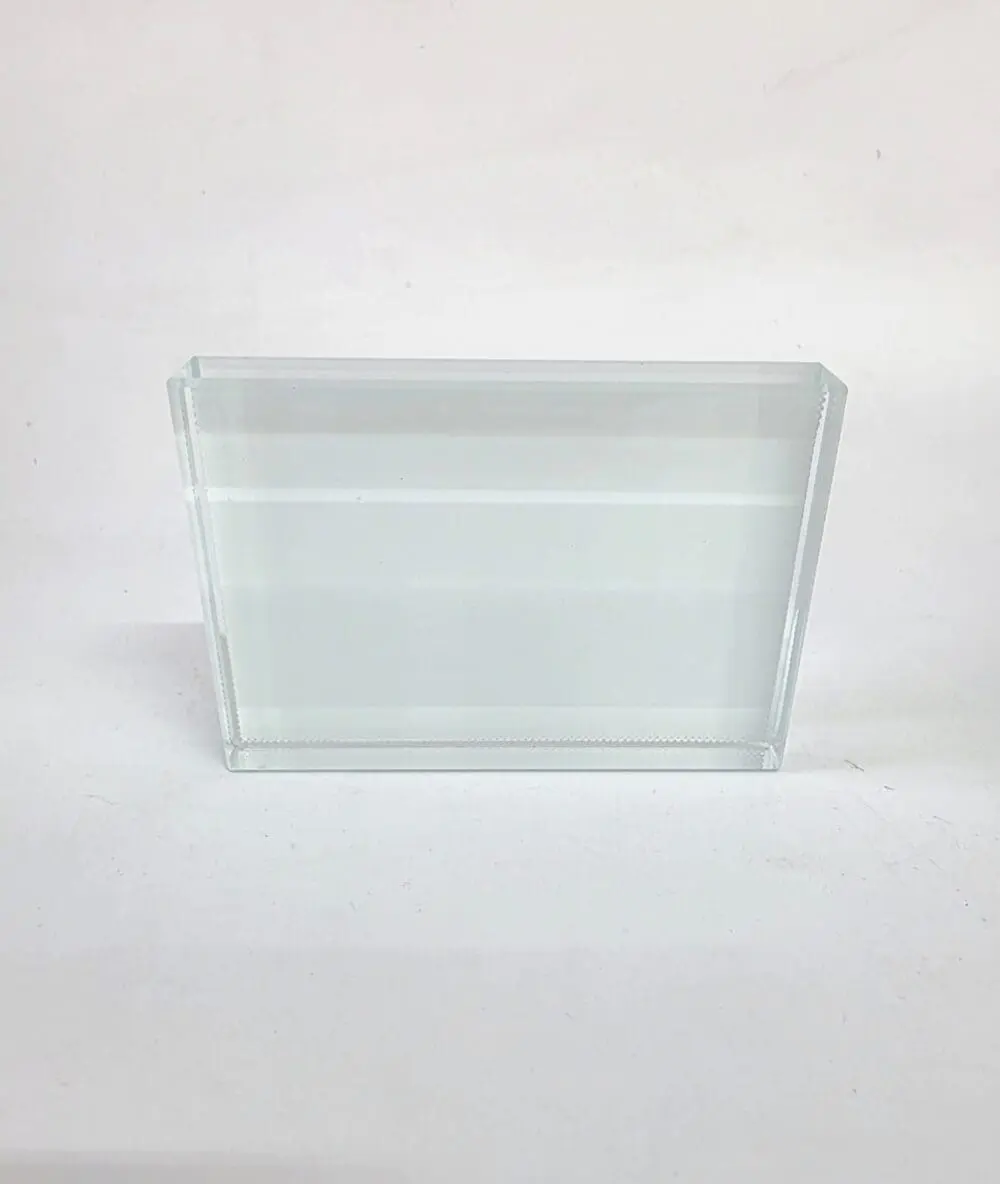 CG_1 Sublimation Blanks : 2cm Thick Sublimation Crystal Glass (9 × 13 cm) – Premium Photo Block
