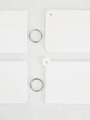 Laser Sublimation Blanks : Subli-Lux School Time Table Keychain