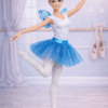 Ballet_Blue Goosey's Homemade Doll Fashion : Ballet Ballet Set (5 Pieces) : Blue (Locally crafted. Community‑supporting)