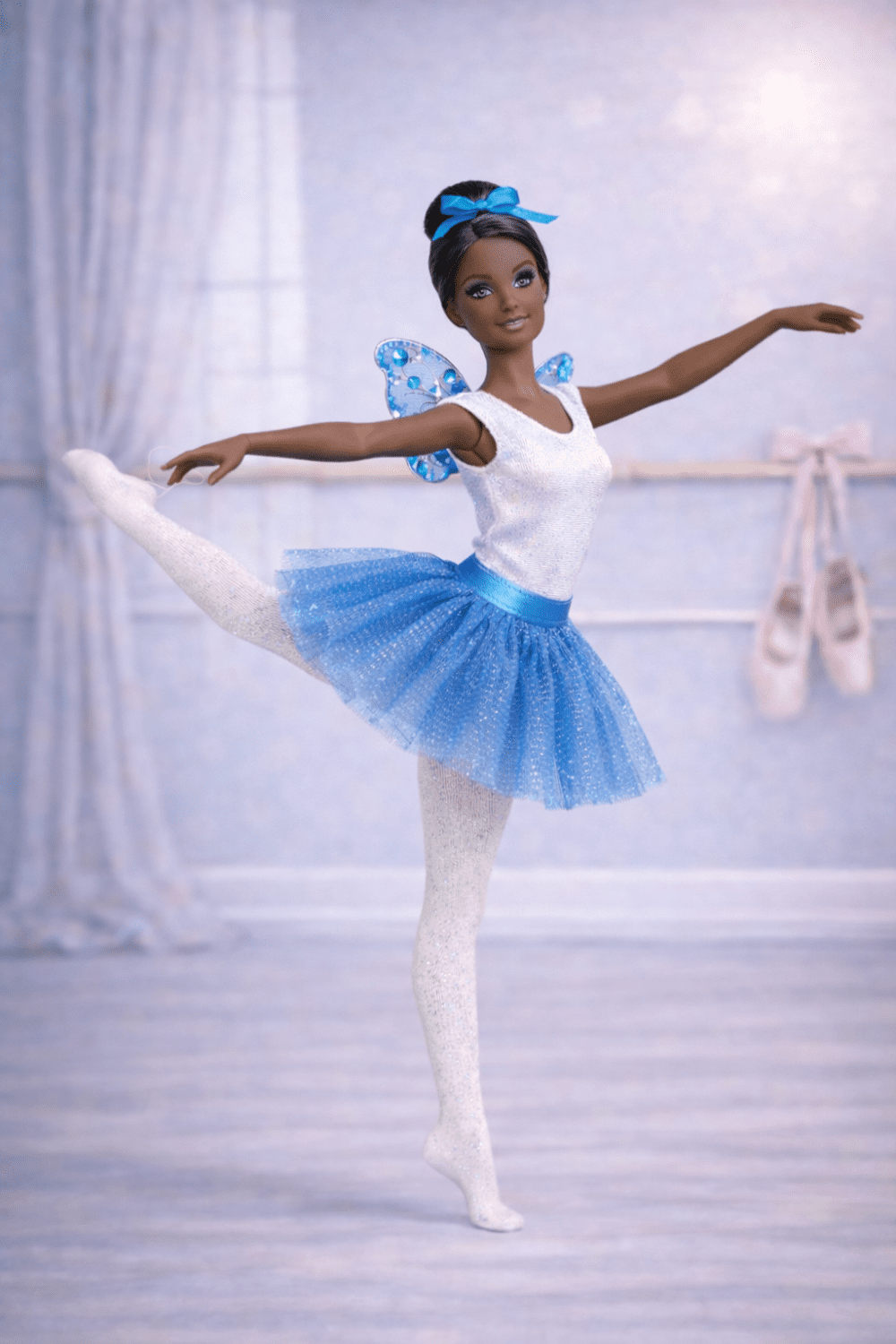Ballet_Blue3 Goosey's Homemade Doll Fashion : Ballet Ballet Set (5 Pieces) : Blue (Locally crafted. Community‑supporting)