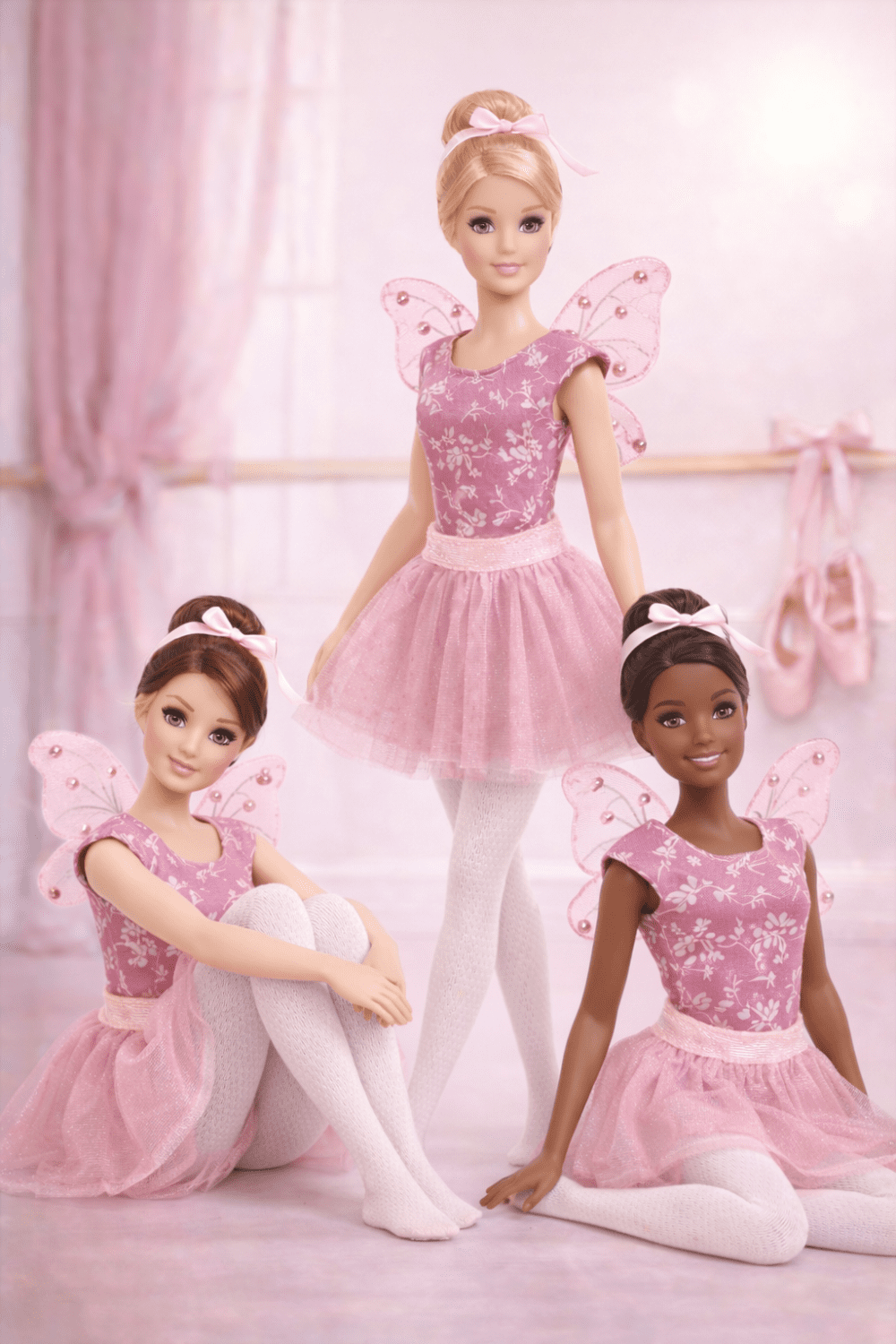 Ballet_Pink4 Goosey's Homemade Doll Fashion : Ballet Ballet Set (5 Pieces) : Pink (Locally crafted. Community‑supporting)