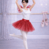 Goosey's Homemade Doll Fashion : Ballet Ballet Set (5 Pieces) : Red (Locally crafted. Community‑supporting)