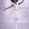 Goosey's Homemade Doll Fashion : Ballet Ballet Set (5 Pieces) : White (Locally crafted. Community‑supporting)