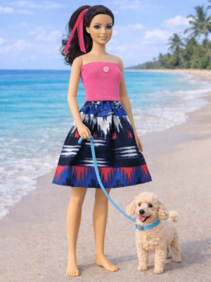 ChatGPT Image Feb 17, 2026, 02_28_20 PM Goosey's Homemade Doll Fashion : Skirt & Strapless Tube Top Set (SKT_TUB_1) (Locally crafted. Community‑supporting)