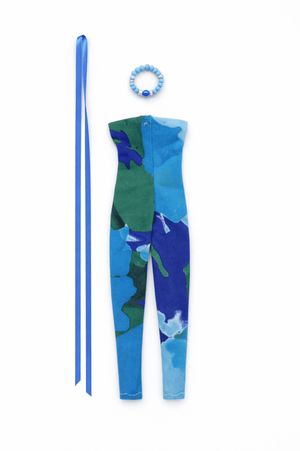 Goosey's Homemade Doll Fashion : Strapless Jumpsuit Set (JPS_1) (Locally crafted. Community‑supporting)