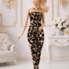 Goosey's Homemade Doll Fashion : Strapless Jumpsuit Set (JPS_3) (Locally crafted. Community‑supporting)
