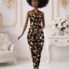 Goosey's Homemade Doll Fashion : Strapless Jumpsuit Set (JPS_3) (Locally crafted. Community‑supporting)