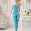 Goosey's Homemade Doll Fashion : Strapless Jumpsuit Set (JPS_4) (Locally crafted. Community‑supporting)