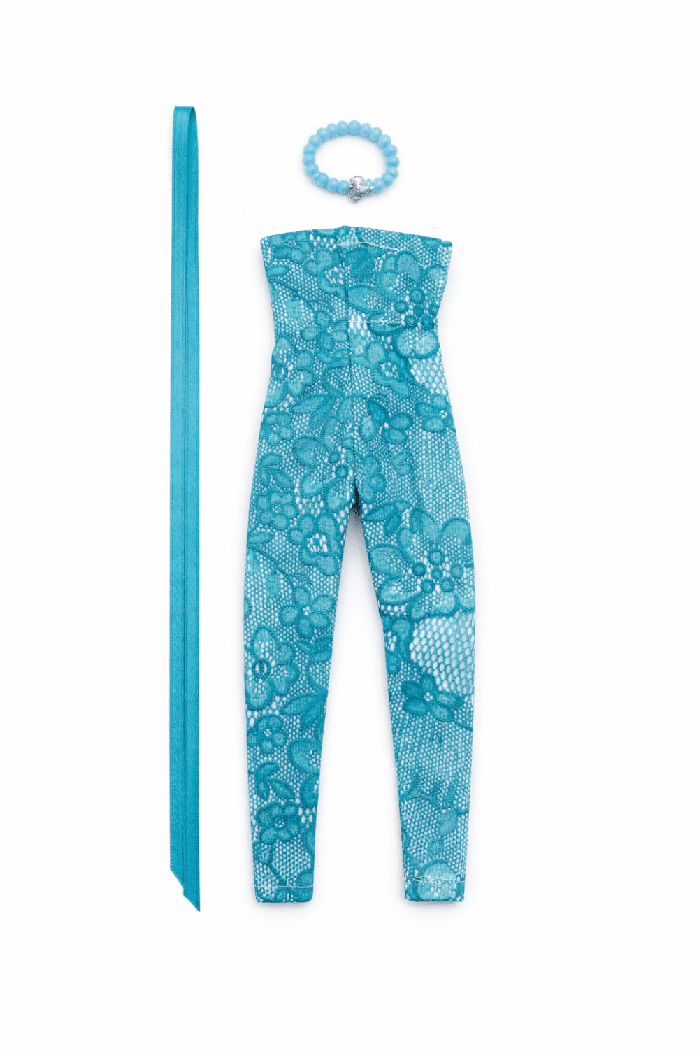Goosey's Homemade Doll Fashion : Strapless Jumpsuit Set (JPS_4) (Locally crafted. Community‑supporting)