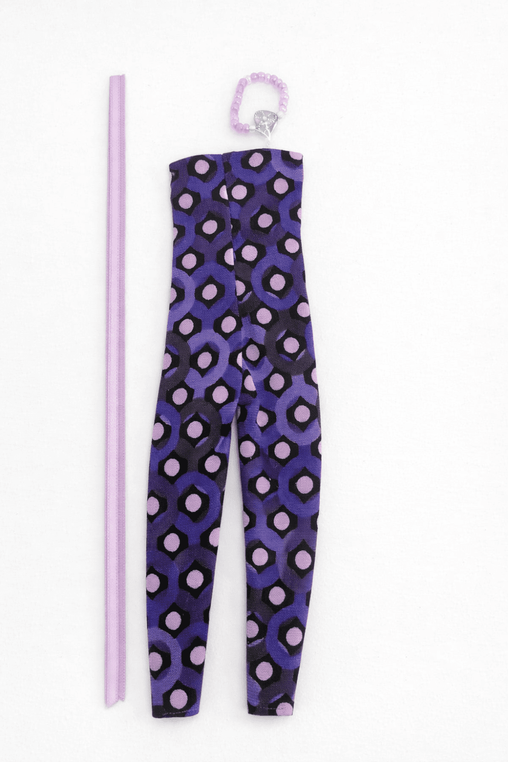 Goosey's Homemade Doll Fashion : Strapless Jumpsuit Set (JPS_6) (Locally crafted. Community‑supporting)
