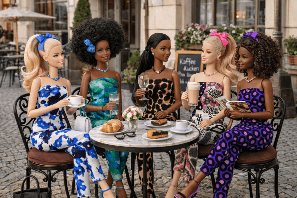 Goosey's Homemade Doll Fashion : Strapless Jumpsuit Set (JPS_3) (Locally crafted. Community‑supporting)