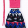 Goosey's Homemade Doll Fashion : Skirt & Strapless Tube Top Set (SKT_TUB_1) (Locally crafted. Community‑supporting)