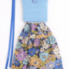 Goosey's Homemade Doll Fashion : Skirt & Strapless Tube Top Set (SKT_TUB_2) (Locally crafted. Community‑supporting)