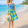 Goosey's Homemade Doll Fashion : Skirt & Strapless Tube Top Set (SKT_TUB_3) (Locally crafted. Community‑supporting)