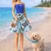 Goosey's Homemade Doll Fashion : Skirt & Strapless Tube Top Set (SKT_TUB_4) (Locally crafted. Community‑supporting)