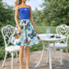 Goosey's Homemade Doll Fashion : Skirt & Strapless Tube Top Set (SKT_TUB_4) (Locally crafted. Community‑supporting)
