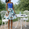 Goosey's Homemade Doll Fashion : Skirt & Strapless Tube Top Set (SKT_TUB_4) (Locally crafted. Community‑supporting)
