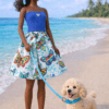 Goosey's Homemade Doll Fashion : Skirt & Strapless Tube Top Set (SKT_TUB_4) (Locally crafted. Community‑supporting)