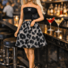 Goosey's Homemade Doll Fashion : Skirt & Strapless Tube Top Set (SKT_TUB_7) (Locally crafted. Community‑supporting)
