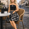 Goosey's Homemade Doll Fashion : Skirt & Strapless Tube Top Set (SKT_TUB_7) (Locally crafted. Community‑supporting)