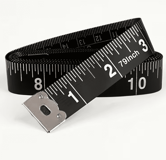 Black Mesuring Tape Consumables : Black Measuring Tape