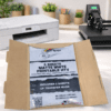 Printable HTV : Multi-Opaque Matte White Printable HTV for Inkjet, Sublimation & Laser Printers (A4 & A3)