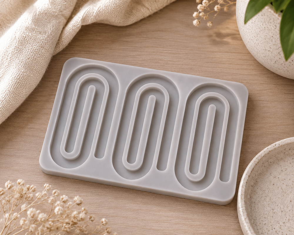 Silicone Mould : Paperclip Bookmark Silicone Mould (PCSM)