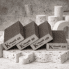 Gypsogem : Sanding Blocks for Gypsum (4 Different Grids)