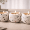 Silicone Moulds : Silicone Wave-Edge Candle Jar Mould (WESM)