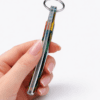 Thickness UV Direct Print : Double sided Full Print, 0.6mm thick Netball Dress Keychain + Silver split keychain