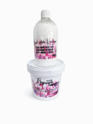 GO_1.5kg_Combo Gypsogem Eco Resin : 1.5kg Combo Deal, 1kg Gypsogem Eco Resin Original Super White Powder +500ml Hardener