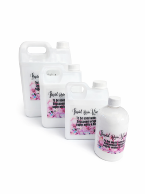 Gypsogem Eco Resin : 1.5kg Combo Deal, 1kg Gypsogem Eco Resin Original Super White Powder +500ml Hardener