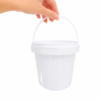 1L Storage Containers : 1l Bucket Fino White