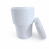 1l_Fino_Bucket_Setof5 Storage Containers : 1l Bucket Fino White