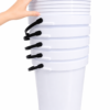 25L Titan Bucket Set of 5 Hand Storage Containers : 25l Bucket Titan White