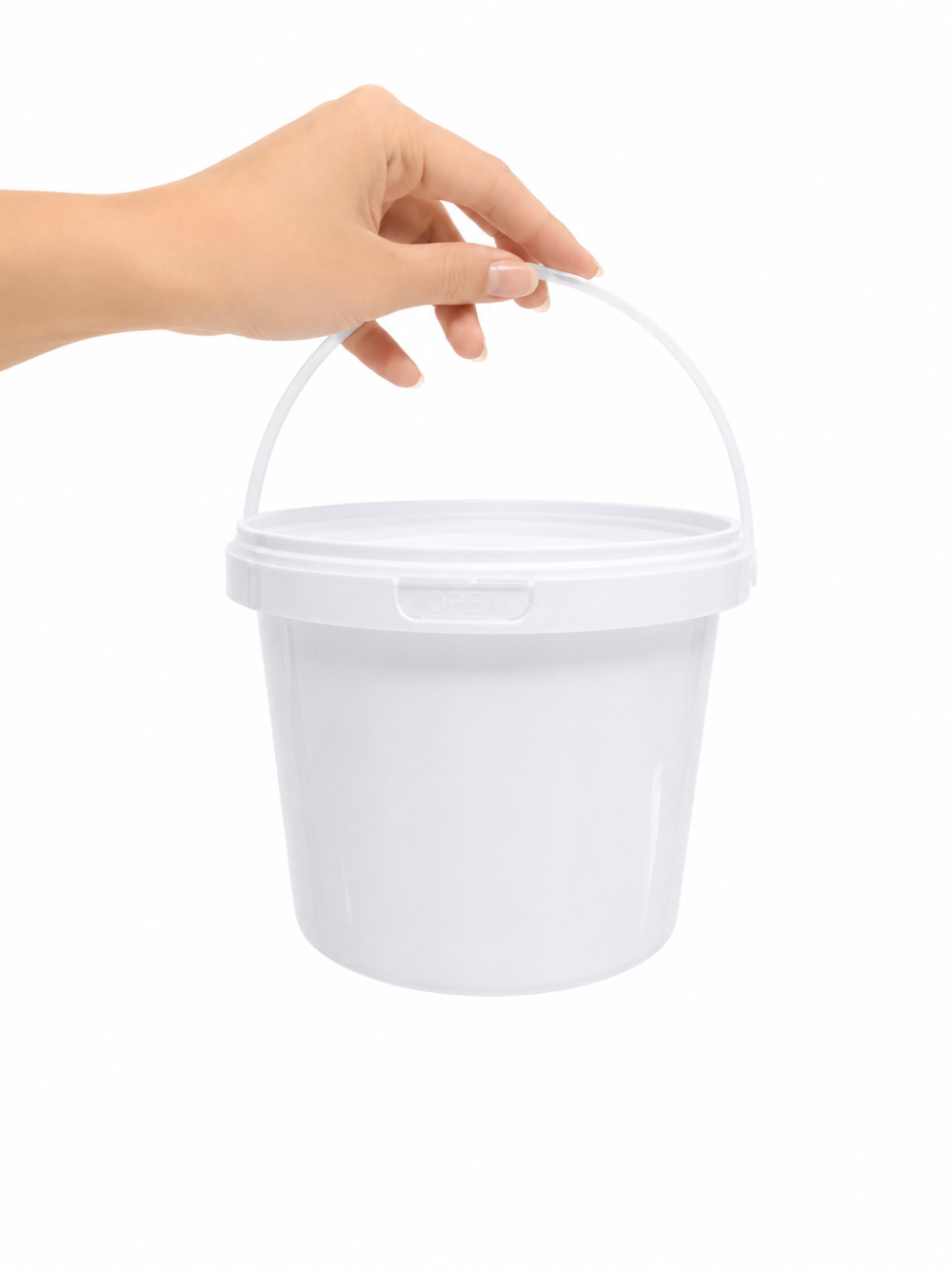 2l Storage Containers : 2l Bucket Fino White