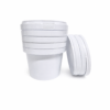 Storage Containers : 500ml Bucket Fino White